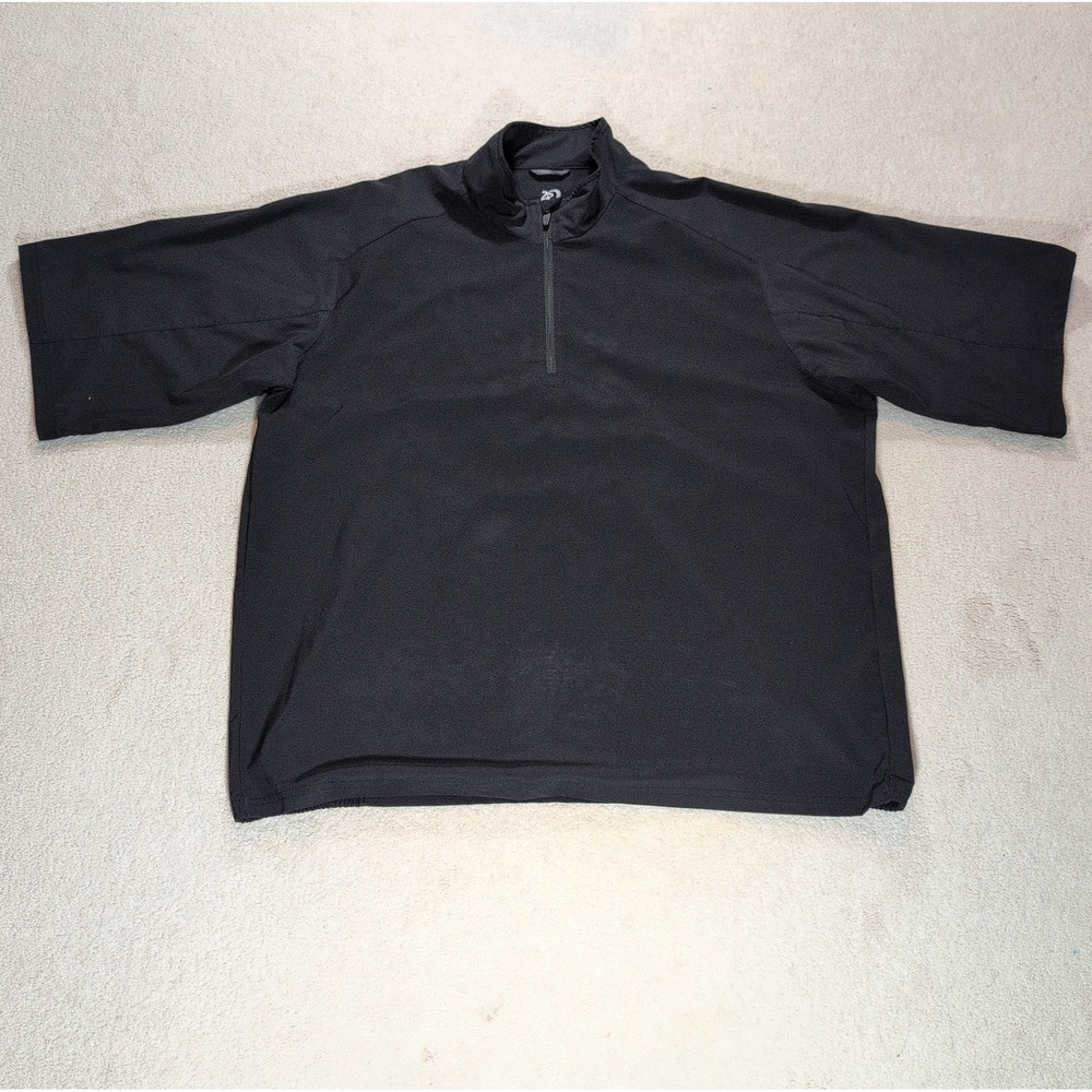 Zero Restriction Tour Series Short Sleeve Quarter Zip Golf Windbreaker Mens XXL